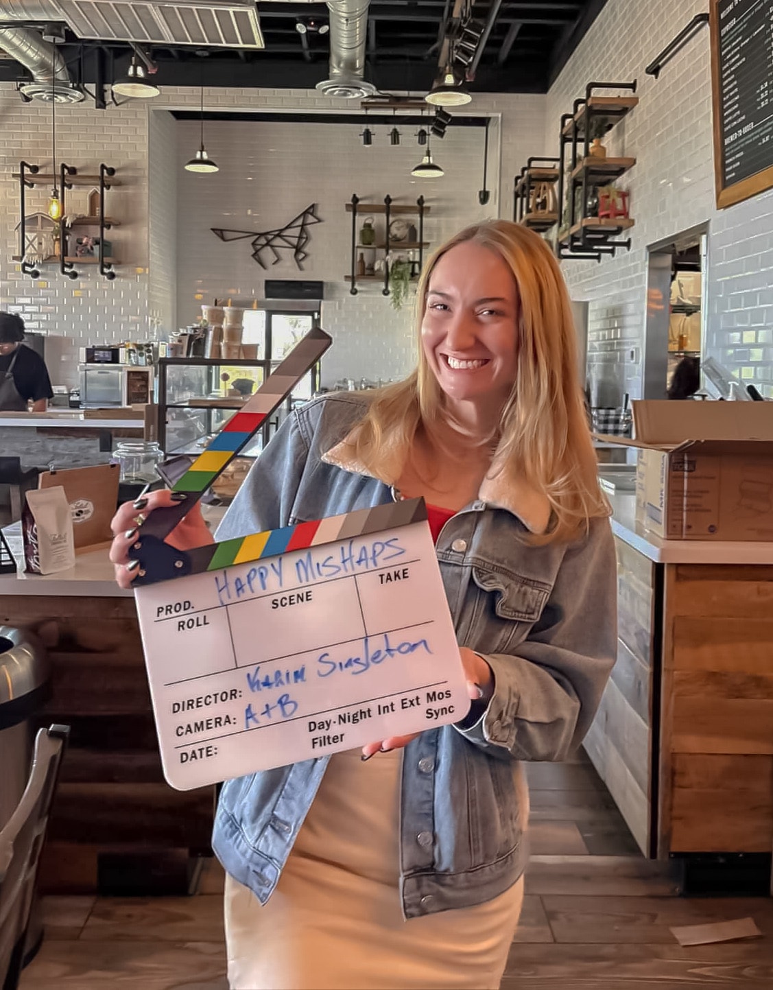 Happy Mishaps — Caitlin Foley Wraps Day 1