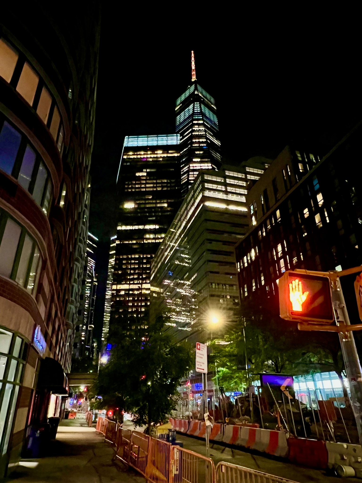 "Don't Walk" Lower Manhattan, NYC 2026
